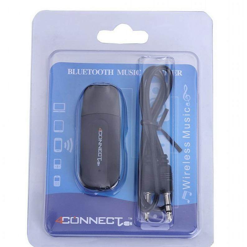 4CONNECT USB Bluetooth 3 5mm Stereo Audio Music Receiver Adapter Dongle For Speaker .