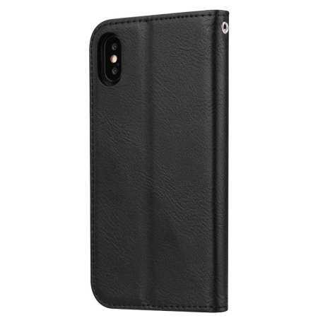 สำหรับ IPhone XS MAX CAPAS Flip หนัง PU ตัวป้องกันฝาปิดแบบกระเป๋าเงินกรณี 6.5 นิ้ว