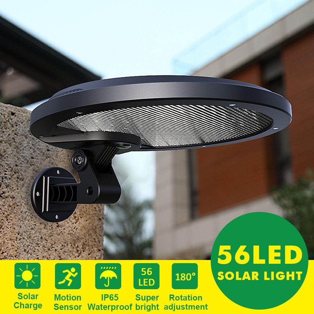 Night Sensor Solar Light Motion LED Flood Lamp Indoor Outdoor Garden Wall Yard