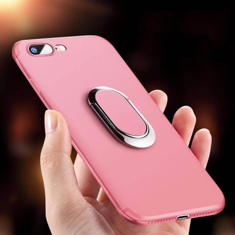 IPhone 6 Plus Case, iPhone 6s Plus Case, Luxury Metal Ring Holder Magnetic Absorption Cover Phone Casing