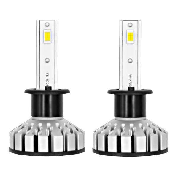 LITAO 2X Xe ĐÈN Pha LED Bộ H1 400 W 36000LM 6000 K Sáng Bóng Đèn Pha Bộ Đèn