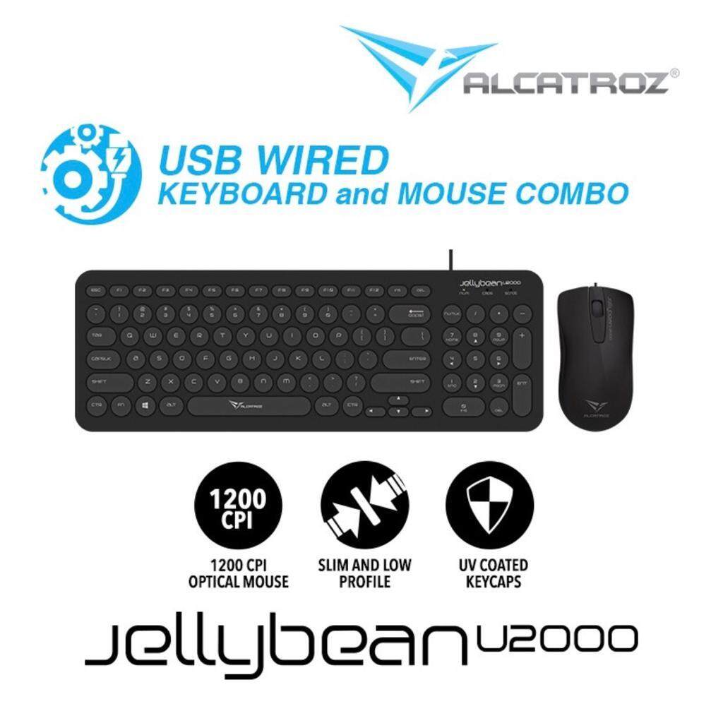 keyboard mouse alcatroz jellybean u2000