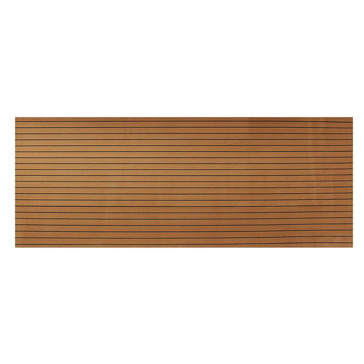 90x200cm EVA Foam 6mm Brown Flooring Faux Teak Boat Decking Sheet Pad