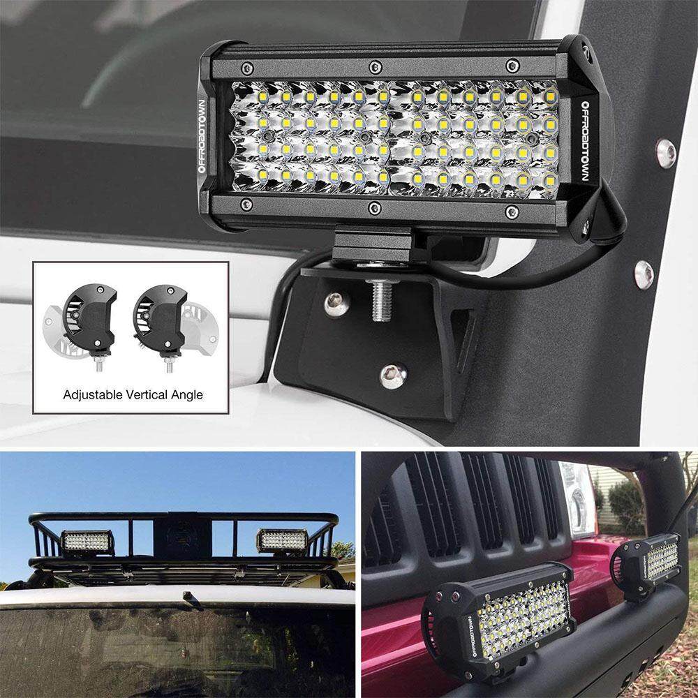 Car styling led spot flood work light worklight 9 32v 4wd 12 volt led