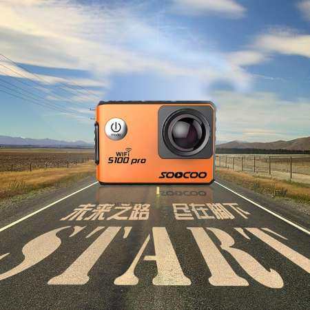 Laurance SOOCOO S100Pro กันน้ำ WIFI 4 พันกล้องแอคชั่นแคมเมรา Pro 2.0 - INTL