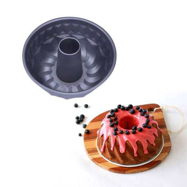 Bánh Hộp Thiếc Bundt Kugelhopf Bánh Chảo Máy Nướng Carbon Bánh Mì Savarin Khay Chống Dính