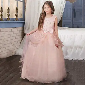 Katata Floral Baby Girl Princess Bridesmaid Pageant Gown Birthday