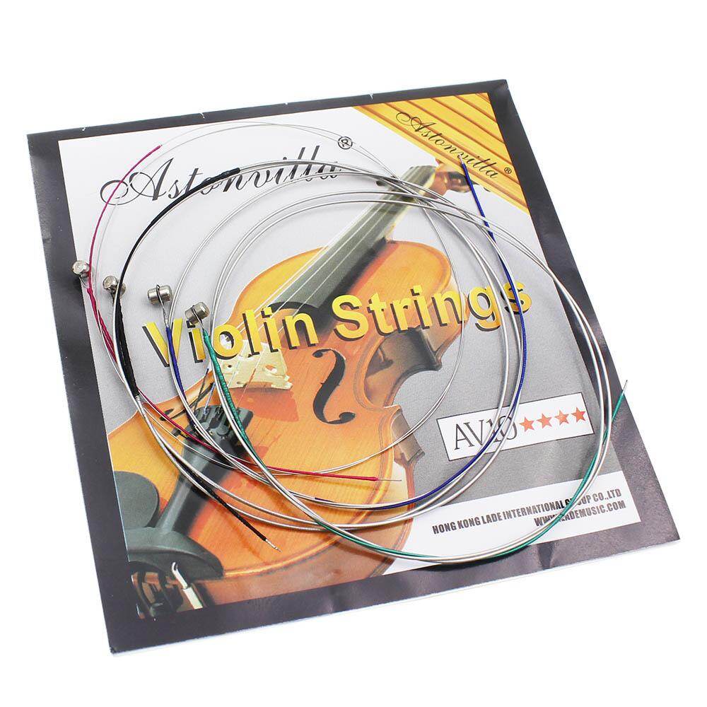 Violin Strings E-A-D-G Exquisite Stringed Musical Instrument Parts Accessories Specification:AV10 4 Pcs/set