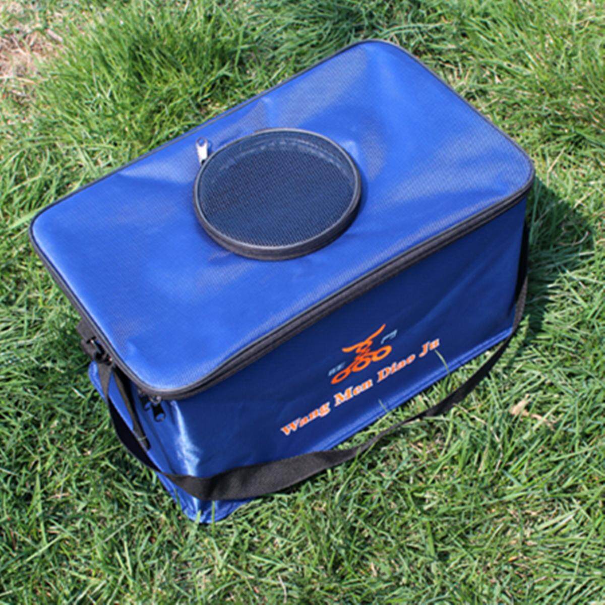 Fishing Water Fish Box Bag Backpack Tackle Storage Folding Portable Camping Gear#20x30cm