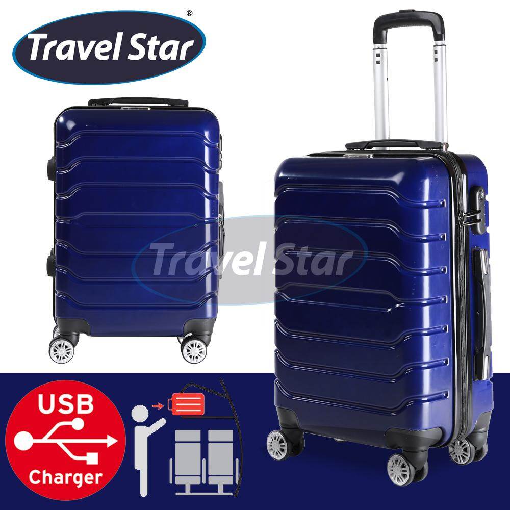Hard Case Cabin Size Luggage Bagasi 