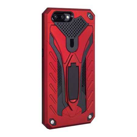 Cool Design สำหรับ OPPO A79/F5 Impact Stand Holder HYBRID PC + TPU 2 In 1 ป้องกันเคสโทรศัพท์ - INTL