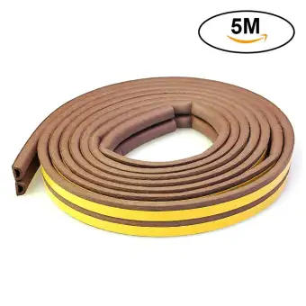 Flyupward Weather Stripping Wedges 16ft 5m Rubber Patio Door