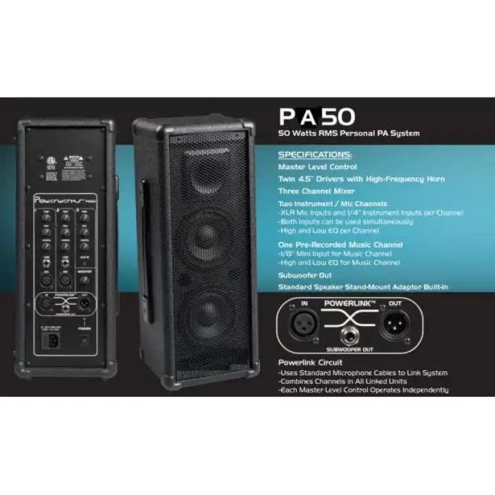 self contained pa system