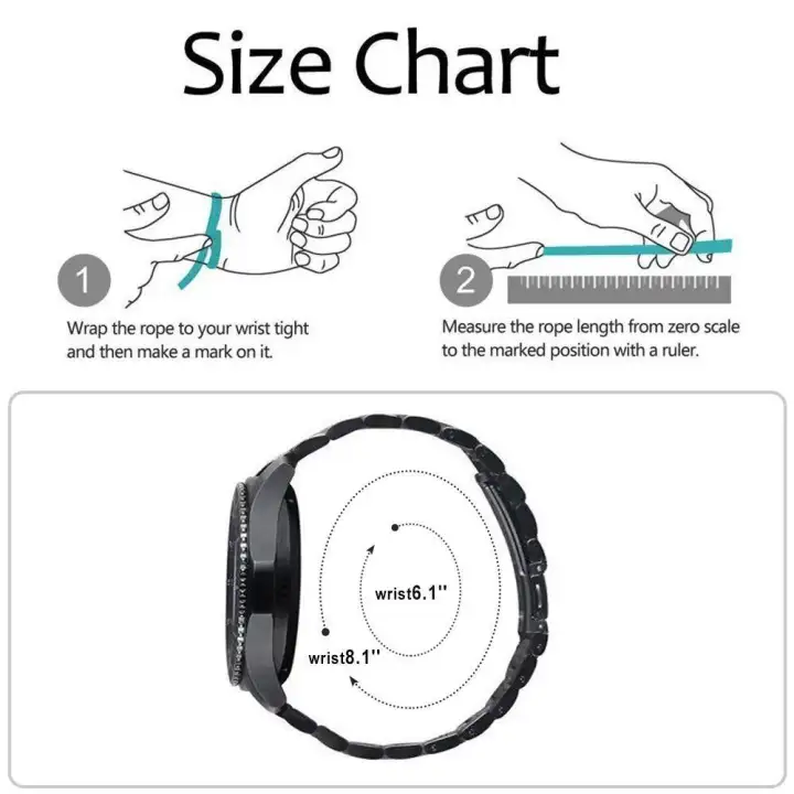 galaxy watch 46mm band size