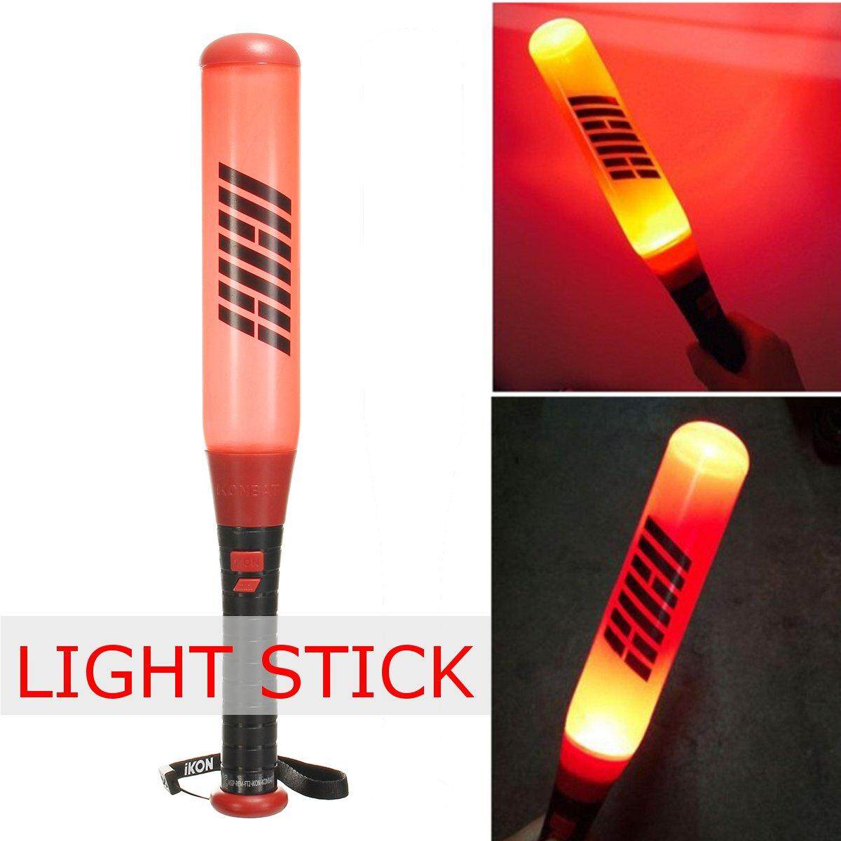 YG Kpop IKON Light Stick KONBAT Concert Glow Lightstick B.I BOBBY Lamp Red