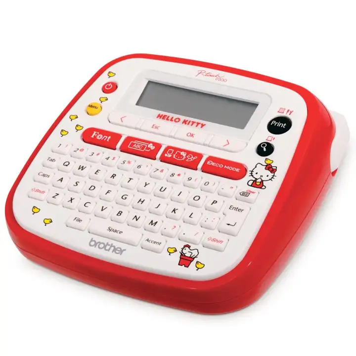 brother hello kitty label tape