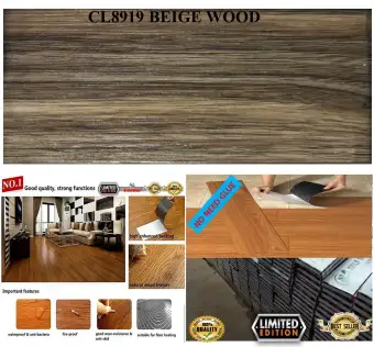 Self Adhesive Self Stick Vinyl Floor Water Proof Lazada