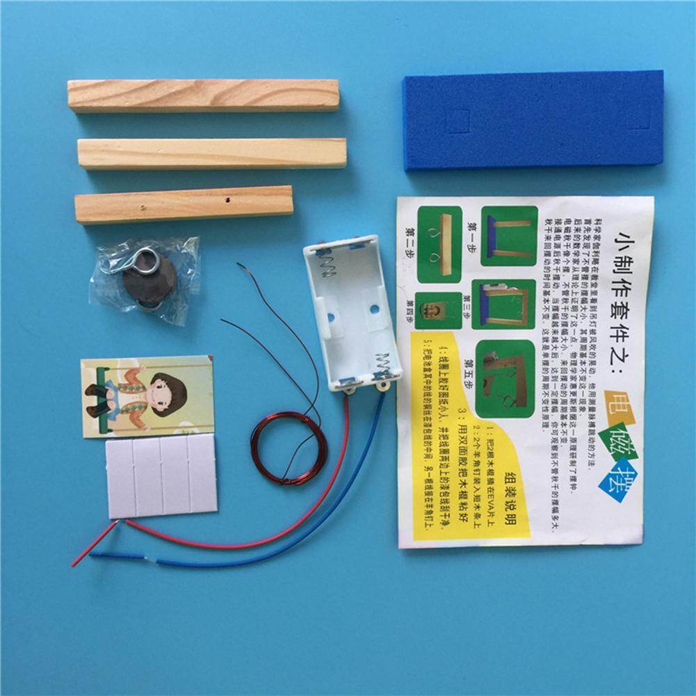 DIY Handmade Invention Experiment Wood Science Swing Set Educational Toy