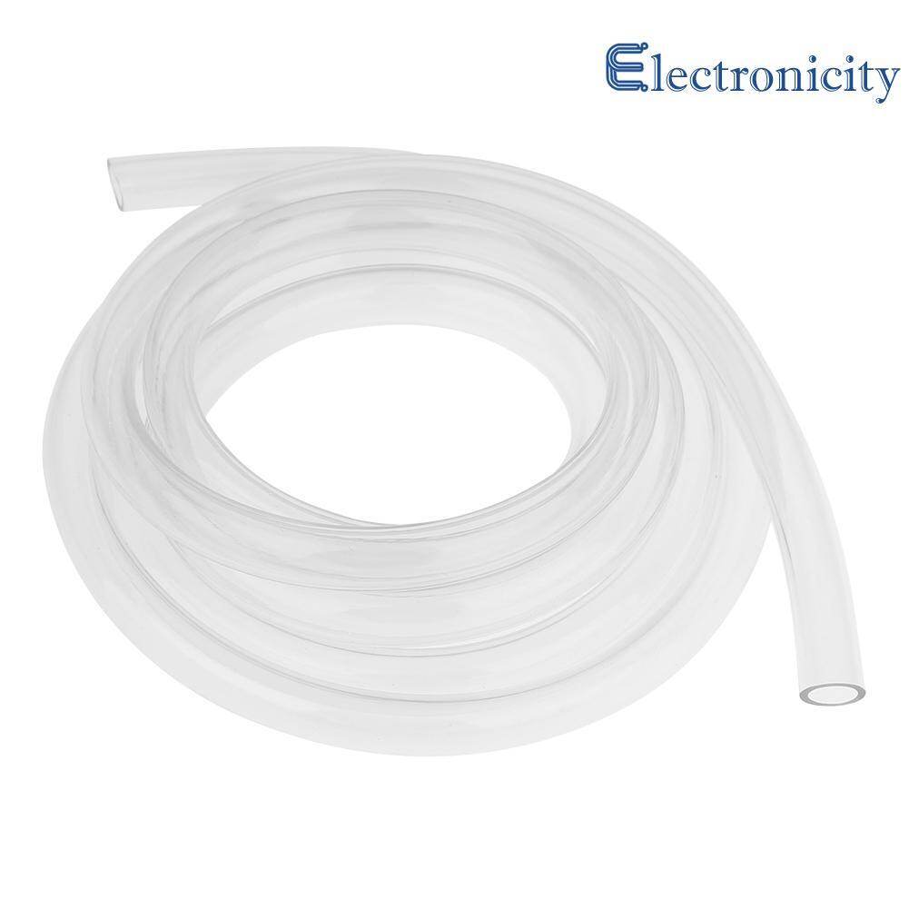 2m/6.56ft 9.5x12.7mm Transparent PVC Pipe Tube for Computer Water Cooling