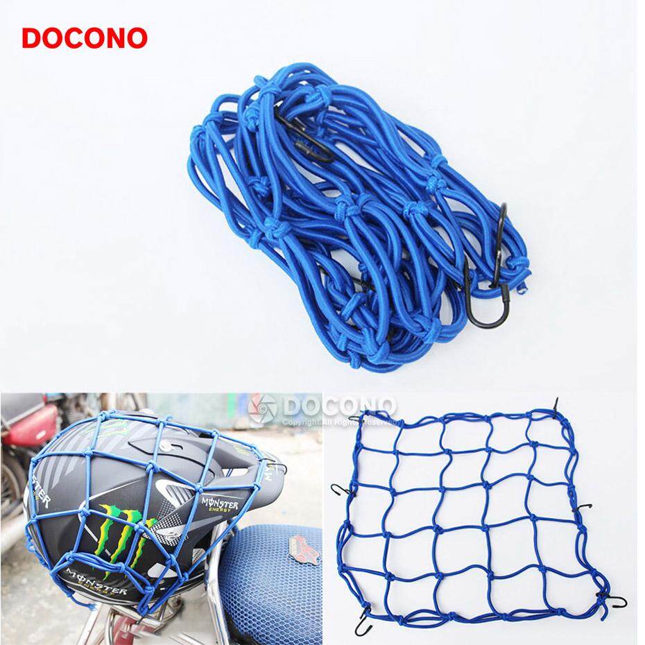 Motorcycle Rope Motorcycle Luggage Net With Hook Clamping Net Mopeds And Quad Bikes Elastic Luggage Strap Suitable For All Motorcycles Scooters