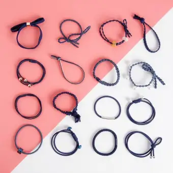 1 Set Cute Hair Elastics Hair Ties Ponytail Holders Hair Bands