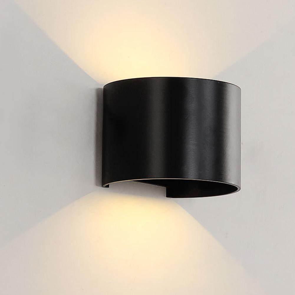 7 W Tự Động ĐÈN LED Chống Nước Bóng Đèn Có Thể Điều Chỉnh Góc Chùm Đèn Tường Ngoài Trời Hiên Nhà