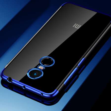 For Xiaomi Redmi Note 4x/Note 4 Ultra Slim Transparent Plating Soft TPU Silicone Clear Back Case