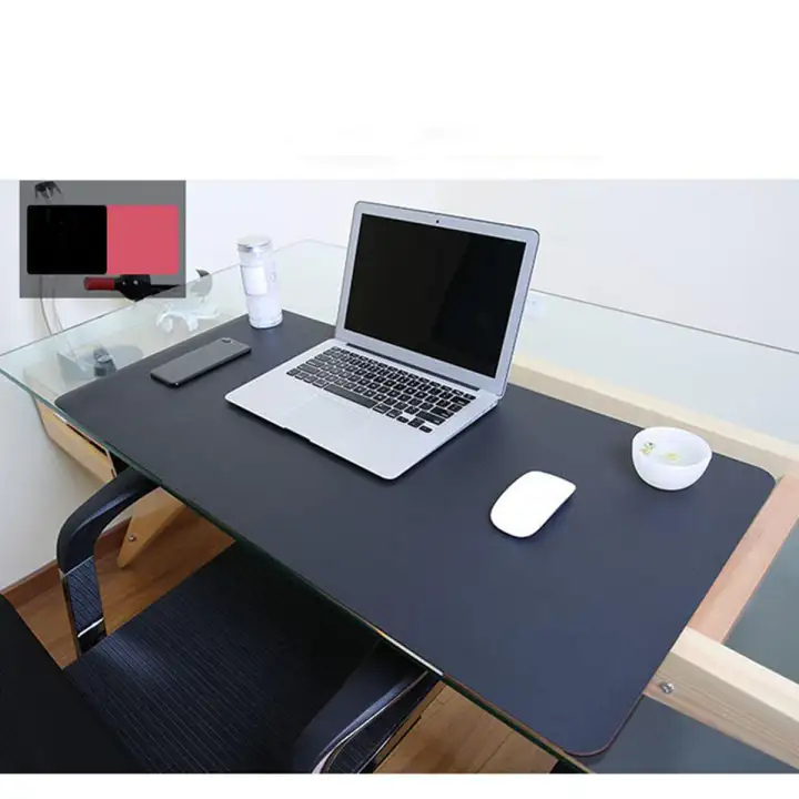 Photo Bubm Both Sides Extended Pu Leather Mouse Pad Mat Large Pu Leather Mouse Pad Mat