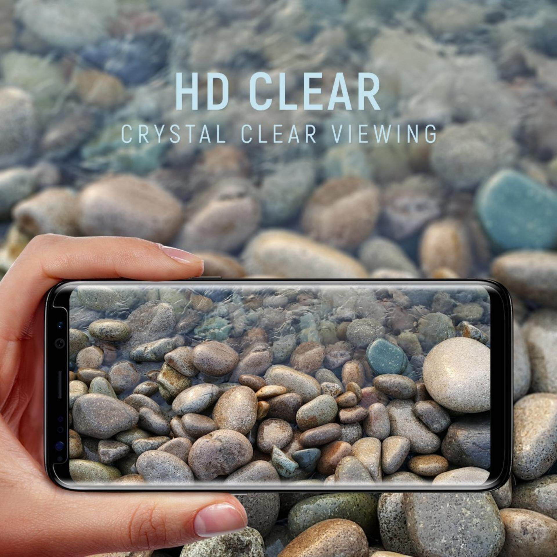 LUOWAN Tấm Bảo Vệ Màn Hình Bằng Kính Cường Lực Cho Samsung Galaxy S9 Plus [Thân Thiện Với Ốp Lưng] [Độ Nhạy Cảm Ứng 100%] Chống Trầy Xước/Vân Tay Không Bong Bóng Cho Samsung Galaxy S9 Plus 6.2 Inch