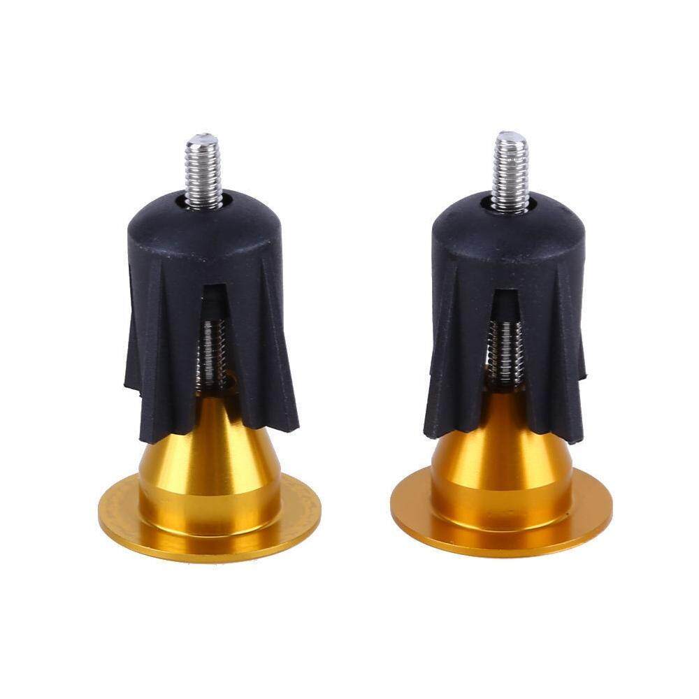 1 Pair Bike Bicycle Aluminum Handlebar Grips Cap Plug Handle Bar Caps End