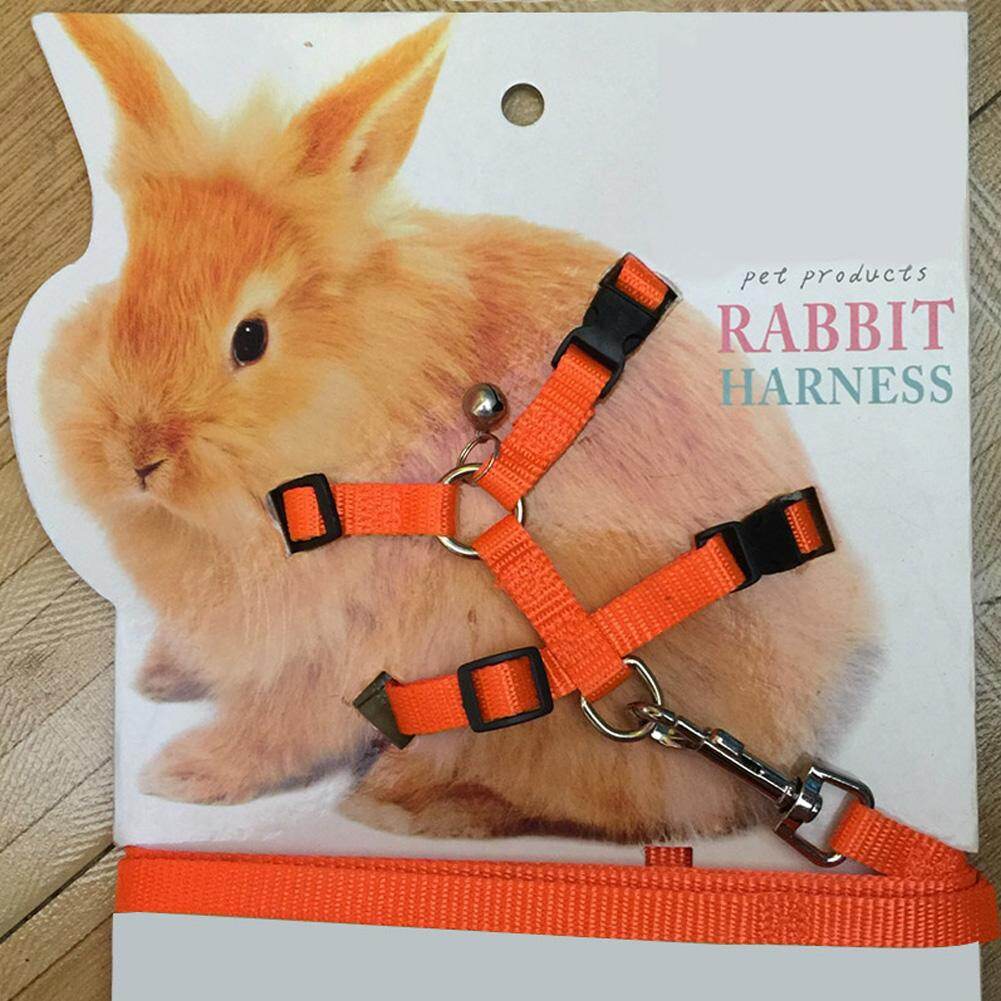 Big Sale Pet Rabbit Soft Harness Leash Adjustable Bunny Traction Rope ...