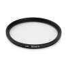 Duoqiao 55mm UV Ultra-Violet Filter Glass Lens Protector for Canon Sony Nikon Pentax(Black)