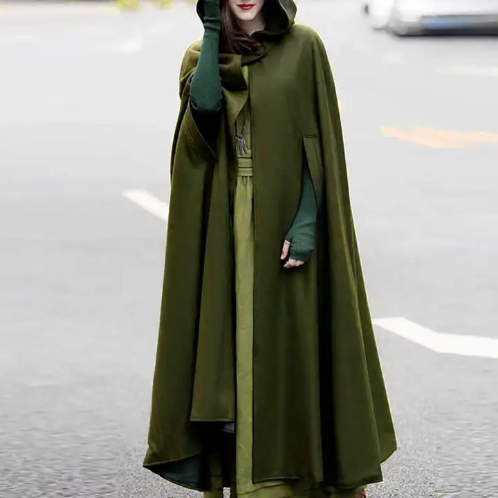 Women Trench Coat Open Front Cardigan 