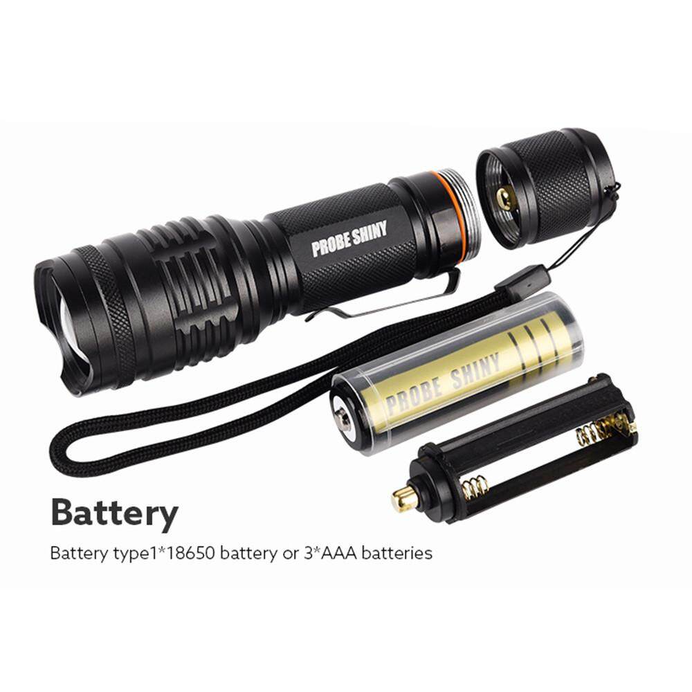 X800 Shadowhawk 6000lm Tactical Flashlight T6 LED Military Torch Gift Kit