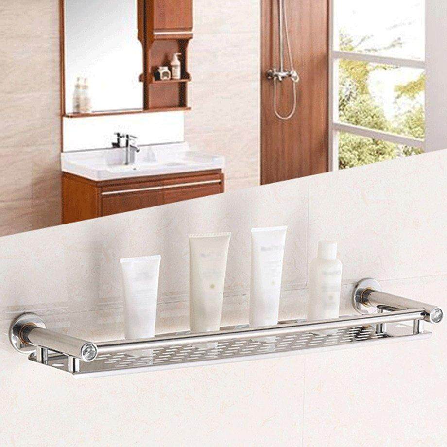 ERA 60CM Stainless Steel Anti-rust Frame Storage Shelf Washroom Bathroom Hanging Rack