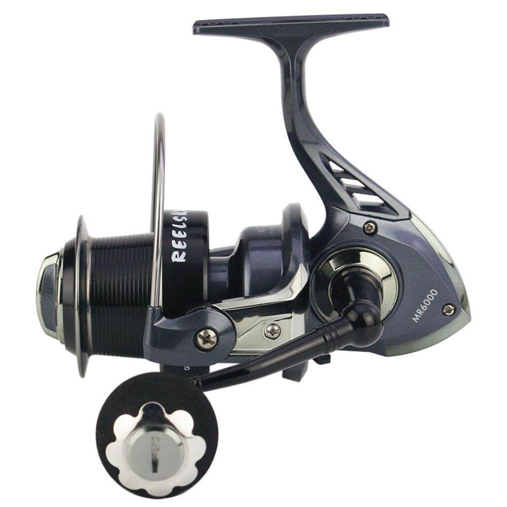 Qimiao Spinning Reel Trolling Reel Fishing Gear CNC Metal Long Throw Line Cup Folding Handle Specification:MR5000 model a long shot
