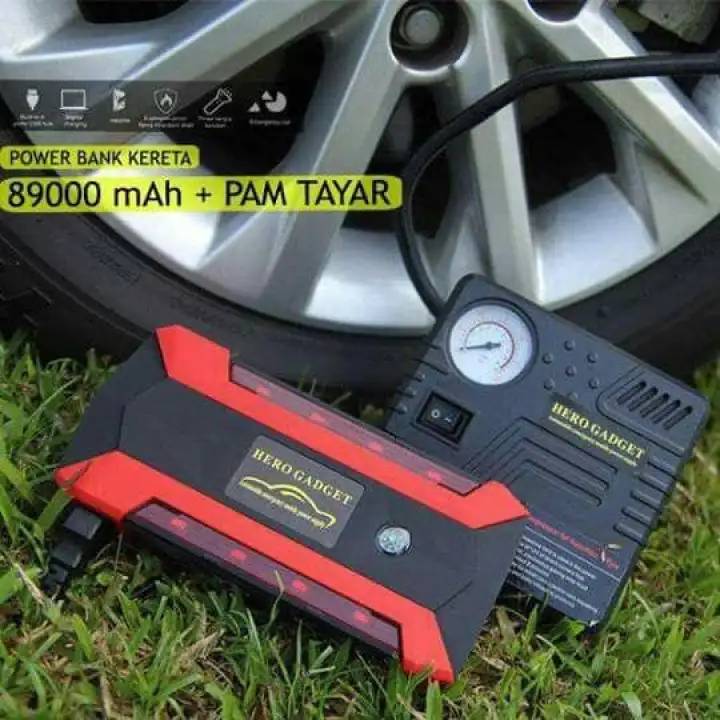 car tyre inflator and battery charger