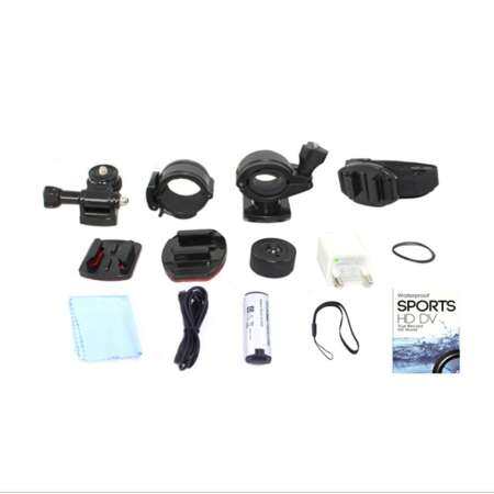 Versea 2018 Hot กล้องติดจักรยาน HD หมวกขี่มอเตอร์ไซค์กีฬากล้องแอคชั่นแคมเมราวิดีโอกล้องบันทึก DV Full HD 1080 จุด - INTL