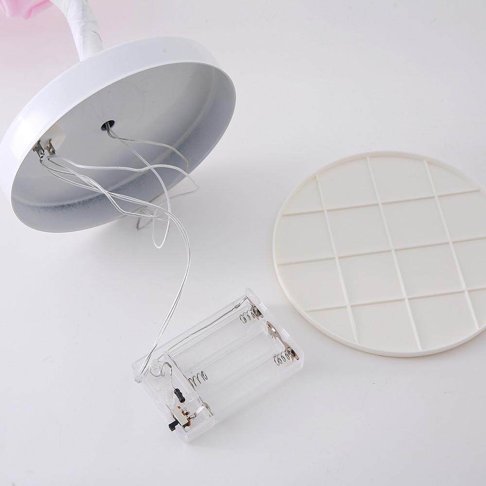 JY Hoa Hồng Chậu Đèn Bàn Làm Việc Trên Chậu Cây Cảnh Ánh Sáng Với 24 Hạt LED