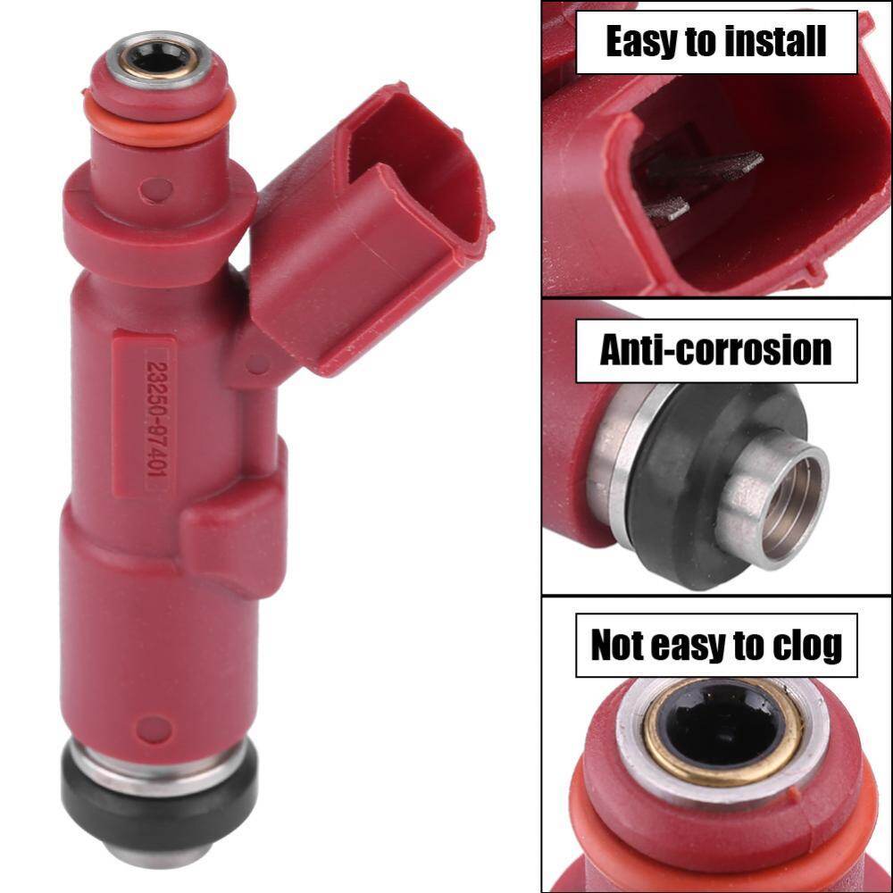 Fuel Injector Nozzles,06164P0A000 4Pcs Injector Fuel Nozzle for Honda Accord Odyssey Prelude