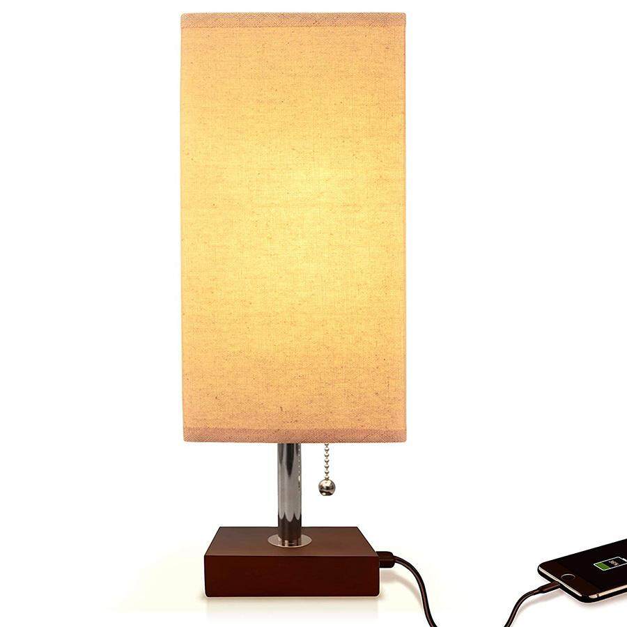 Bedside Table Lamp Usb Modern Desk, Night Table Lamp With Usb Port