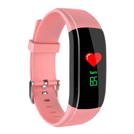 Qimiao Smart Watch Pedometer IP67 Waterproof Fitness Tracker Hang Up Call Reminder Bracelet Smartwatch