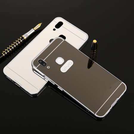 โลหะกระจกกันชน PC ฝาครอบเคสสำหรับ VIVO Y85