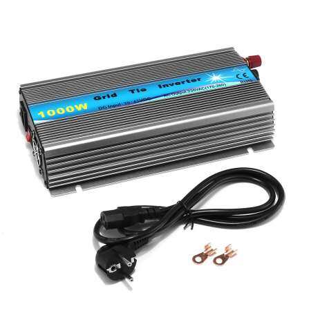 1000W Grid Tie Inverter 230V MPPT Pure Sine Wave Inverter 50Hz/60Hz ประหยัดค่าไฟ 400-700 ต่อเดือน รับประกันศูนย์ไทย