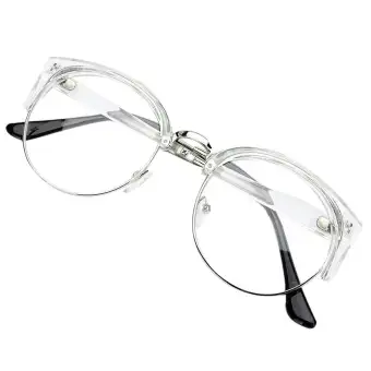 retro nerd glasses clear lens