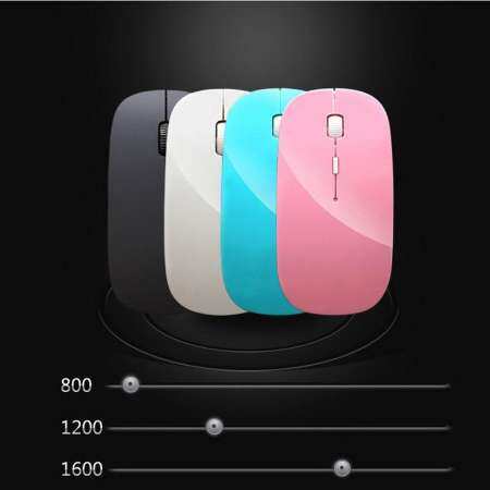 ขายร้อนง่าย ULTRA - Slim สีดำ USB Mini Wireless แป้นพิมพ์และเมาส์ Combo Kit