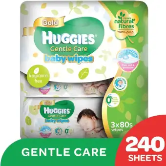 huggies gentle care baby wipes