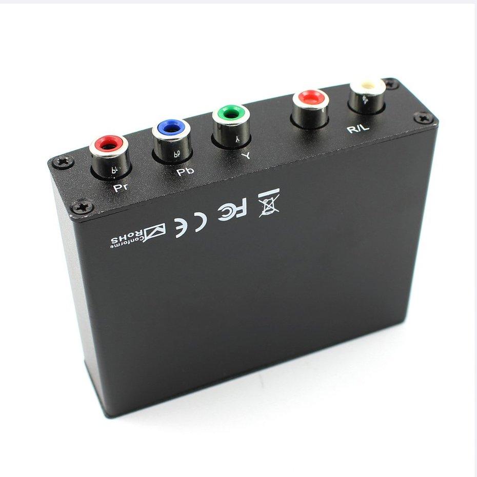 FCU 4K HDMI To 5RCA RGB Component YPbPr RL อะแดปเตอร์เสียง Converter ...