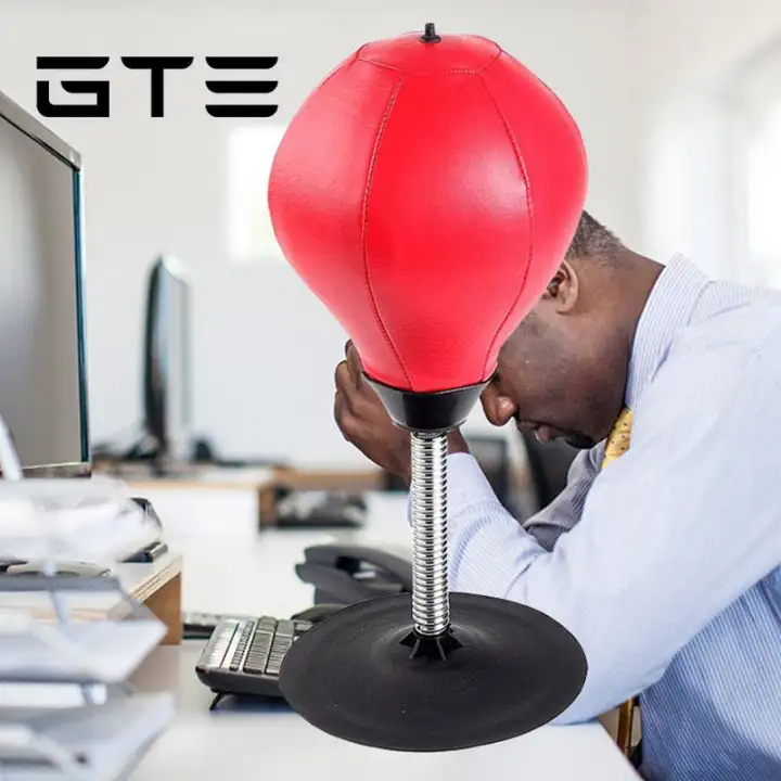 Gte Stress Relief Desktop Punching Ball With Strong Suction Cup Gte Stress Relief Desktop Punching Ball