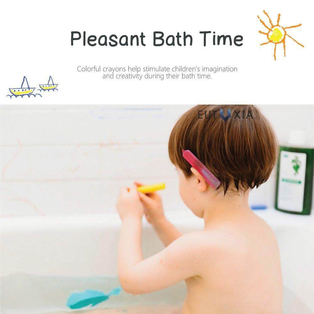 Baby Toddler Washable Bath Crayons Fun Play Educational Toy 5 Piece